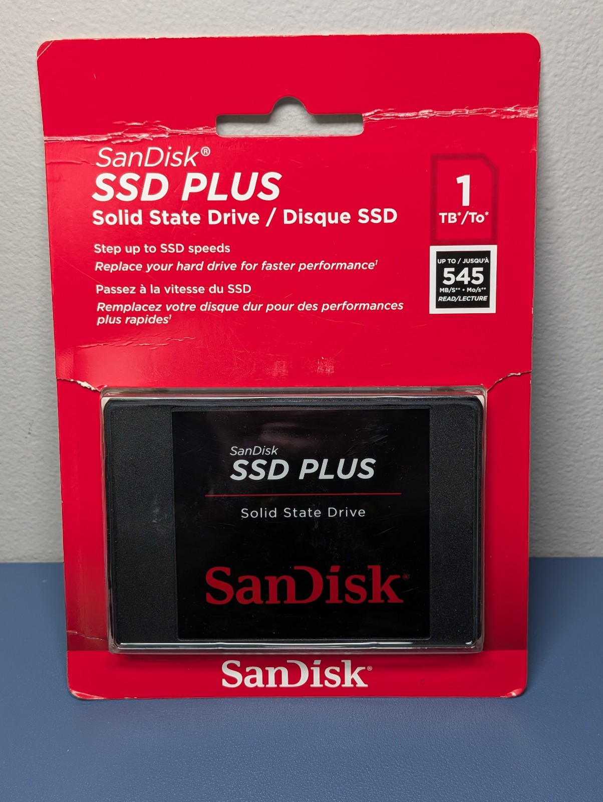 SanDisk 1TB SSD PLUS Solid State Drive Black NEW SEALED