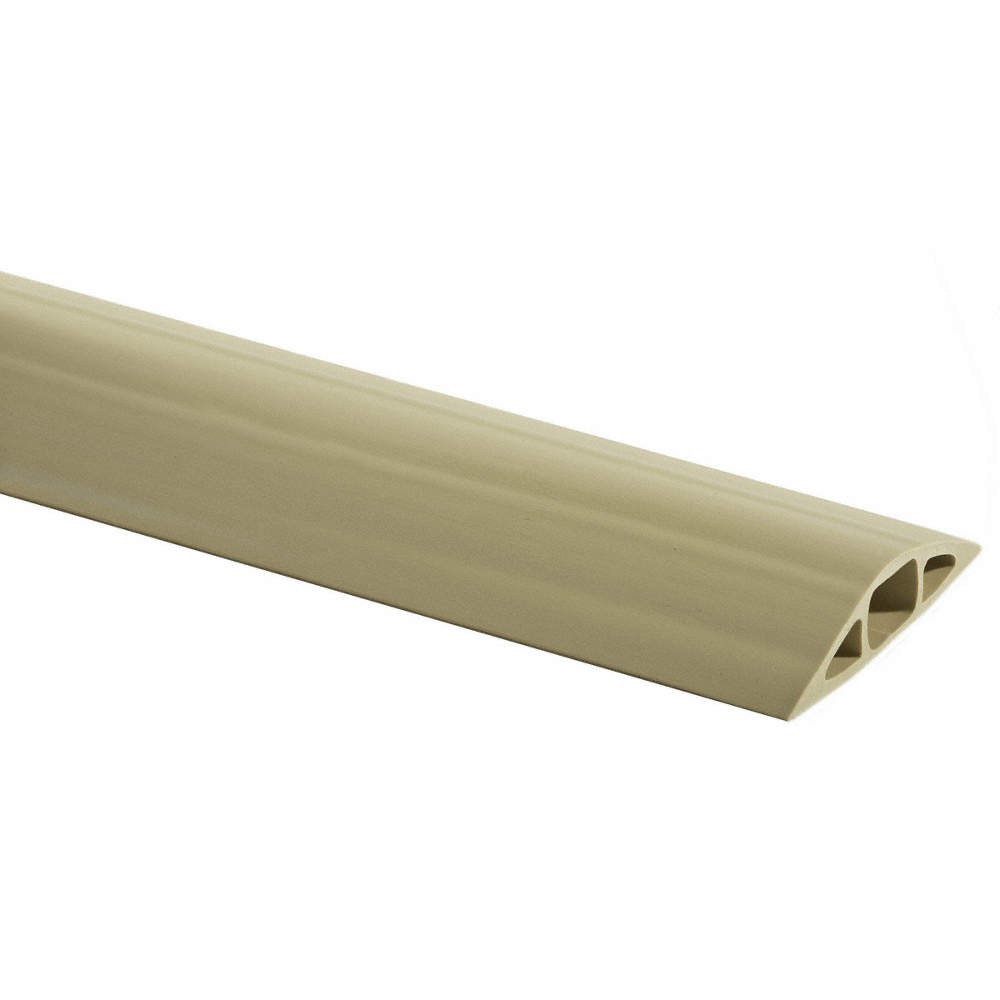 HUBBELL WIRING DEVICE-KELLEMS FT2BG10 Cable Protector,1 Channel,Beige,10 ft. L 5