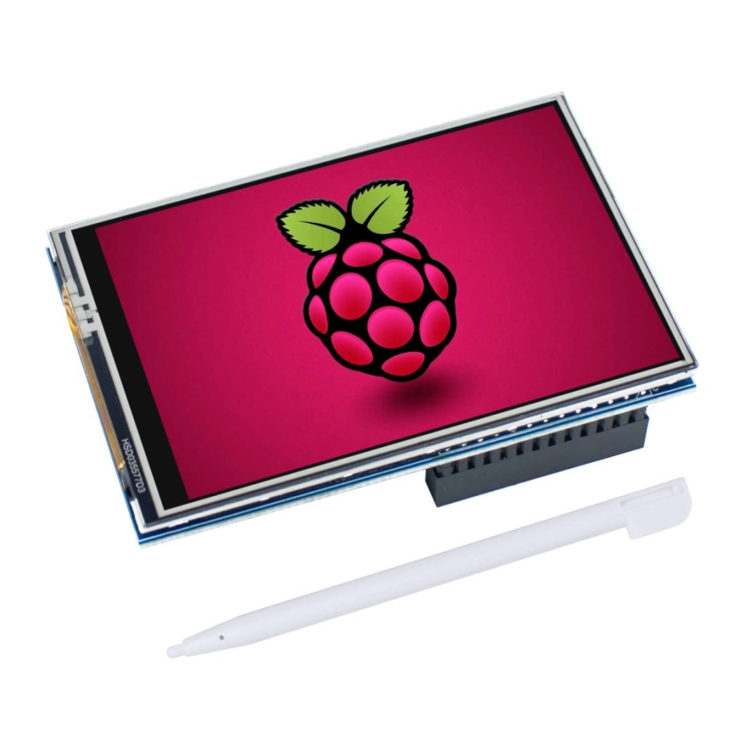 Hosyond 3.5 Inch 480x320 Touch Screen TFT LCD SPI Display Panel for Raspberry Pi