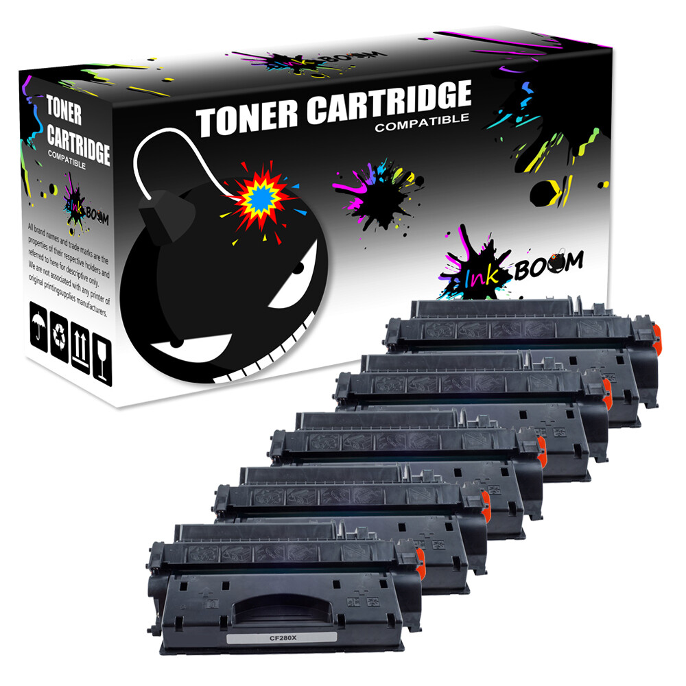 5BK Toner Cartridge replace for HP CF280X 80X LaserJet 400 M425dn M401d M401dn