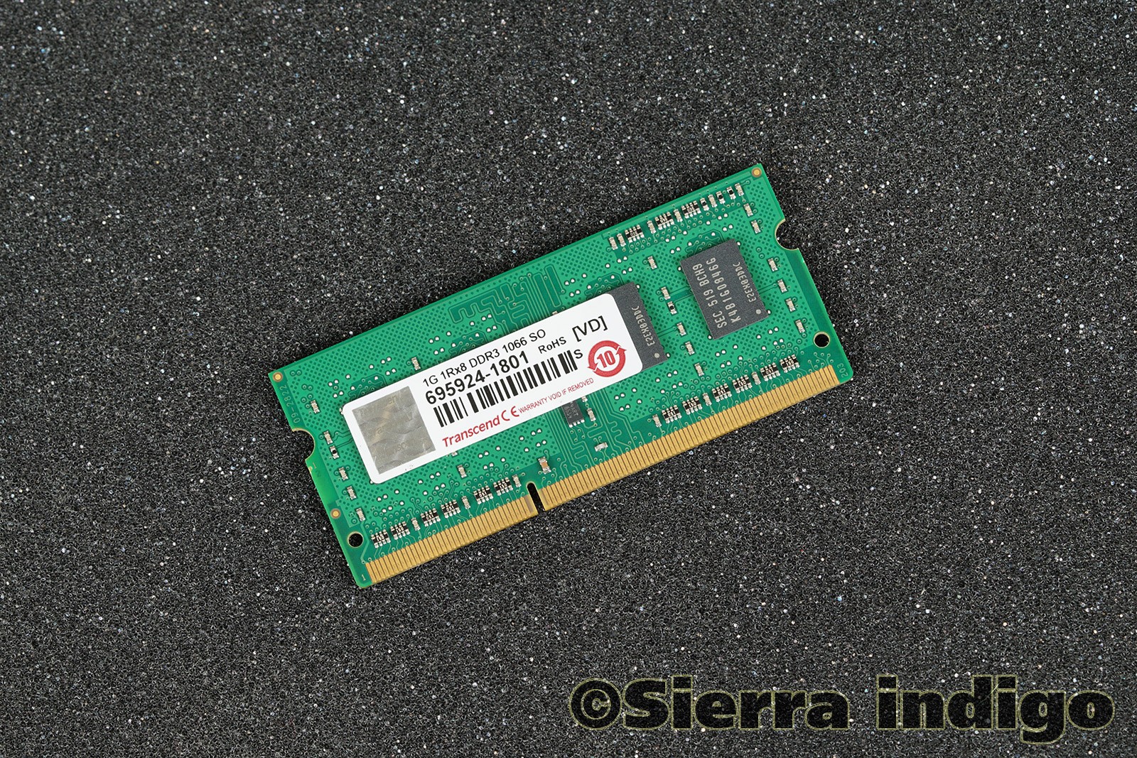Transcend 1G 1Rx8 DDR3 1066 SO 1GB SODIMM Memory RAM