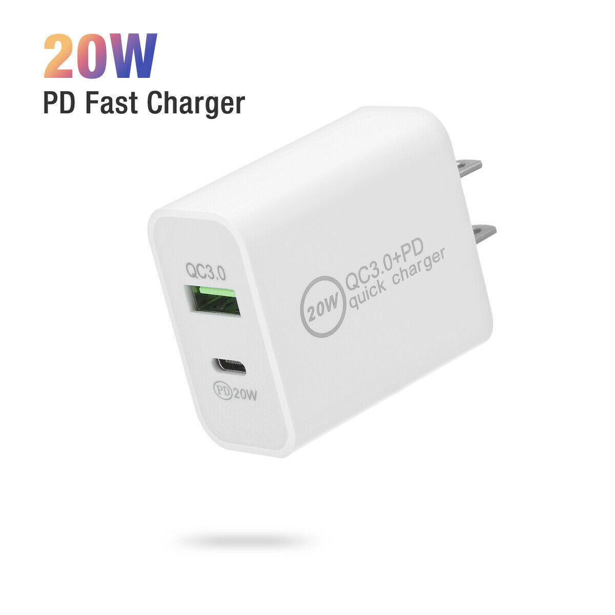 For iPhone 15 14 13 12 20W Fast Charger Block USB Type C Wall Power Adapter Lot