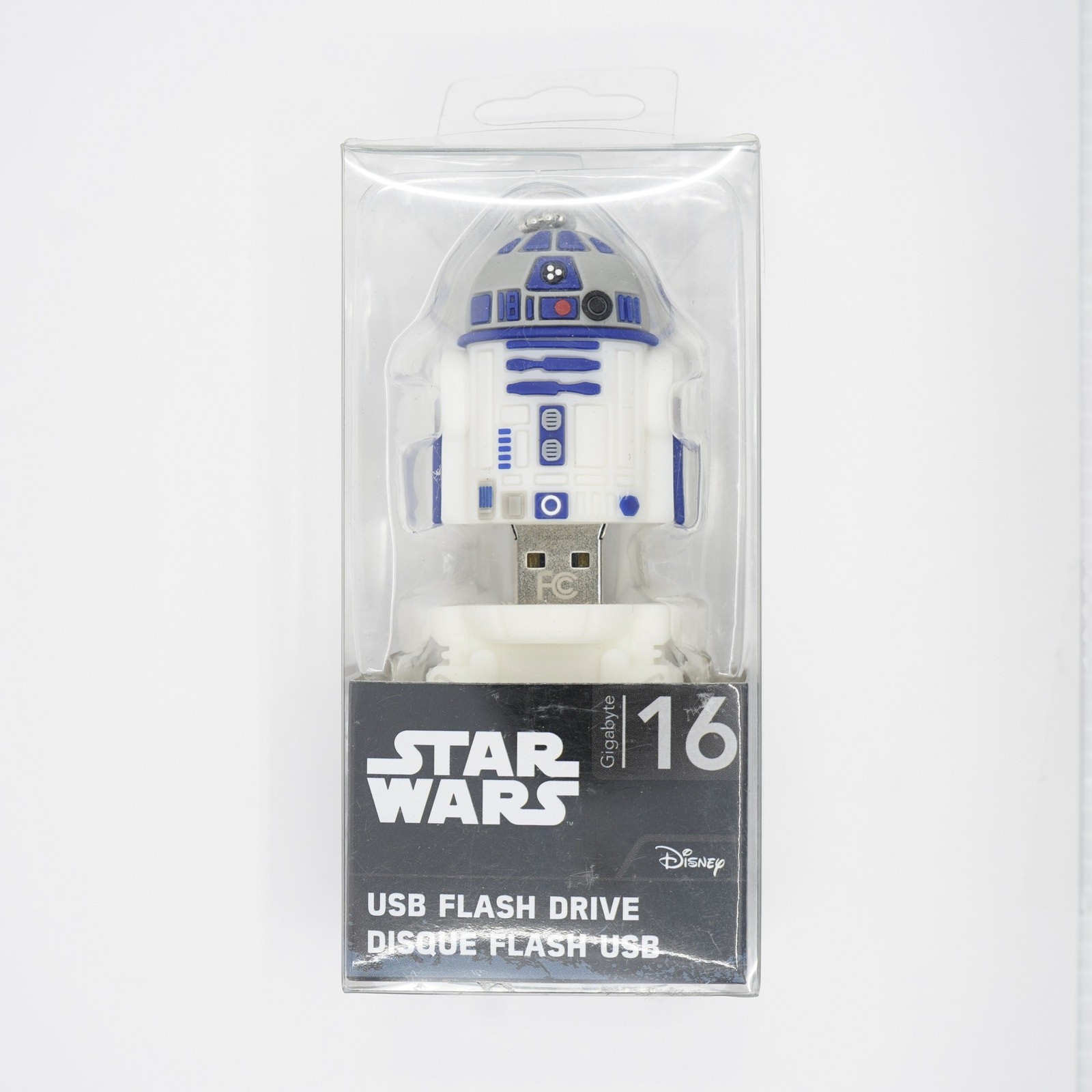 Star Wars R2-D2 16GB USB Flash Drive with Keychain eKids Disney New Sealed