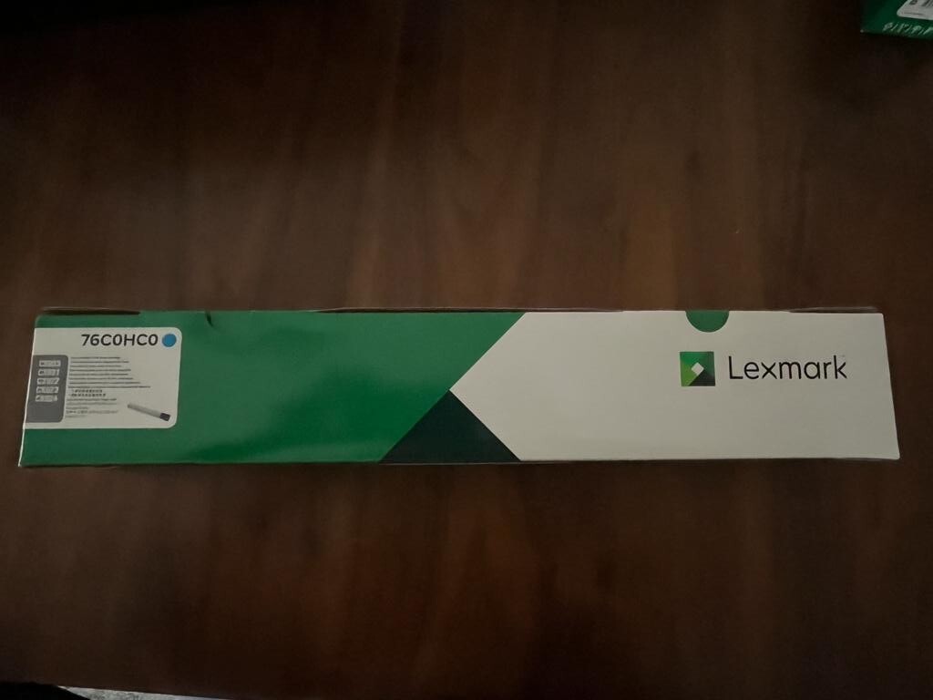 Lexmark 76C0HC0 Original Cyan Toner Cartridge High Yield