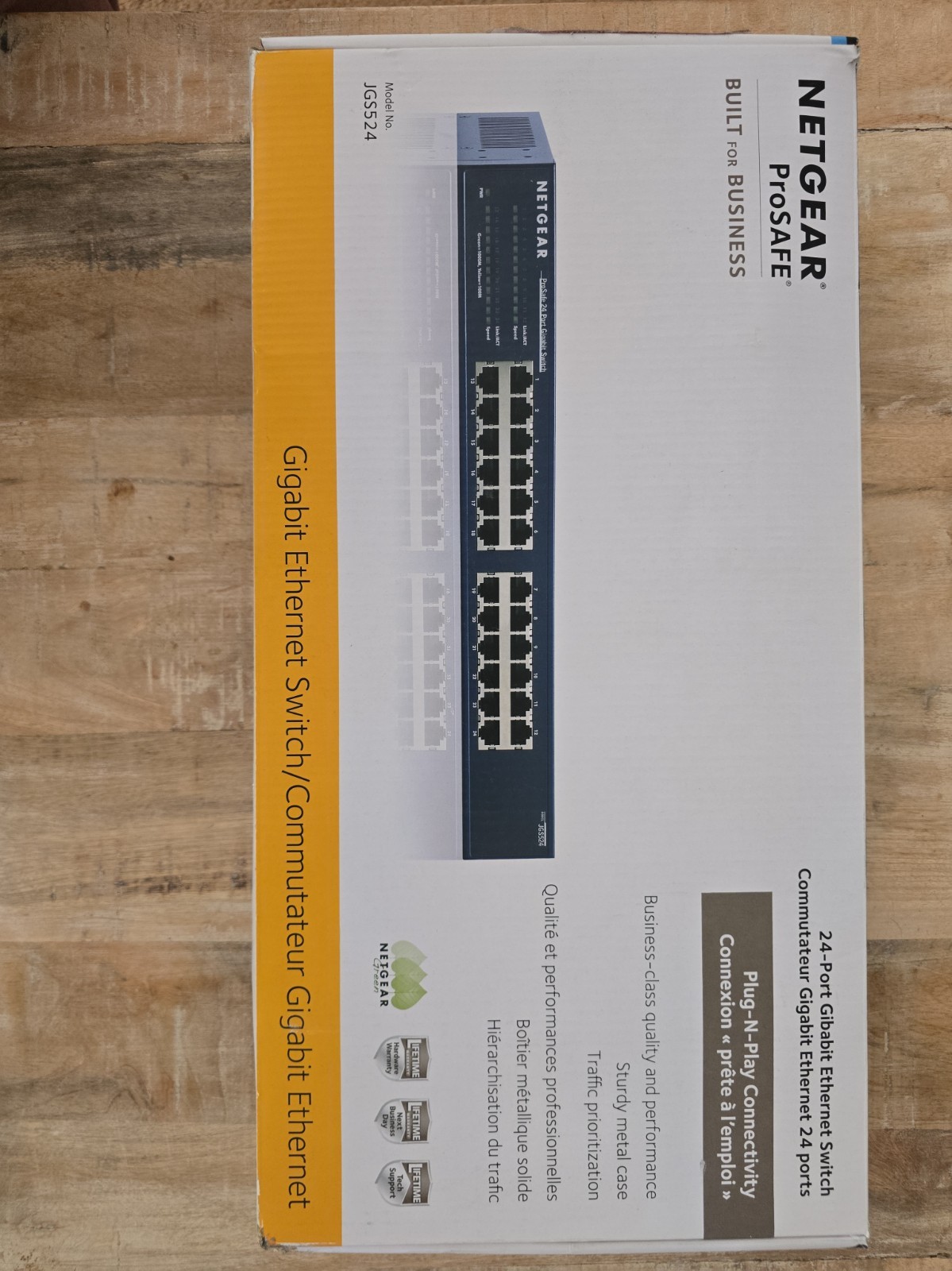 NETGEAR ProSafe Jgs524 24-port Gigabit Ethernet Switch JGS524NA