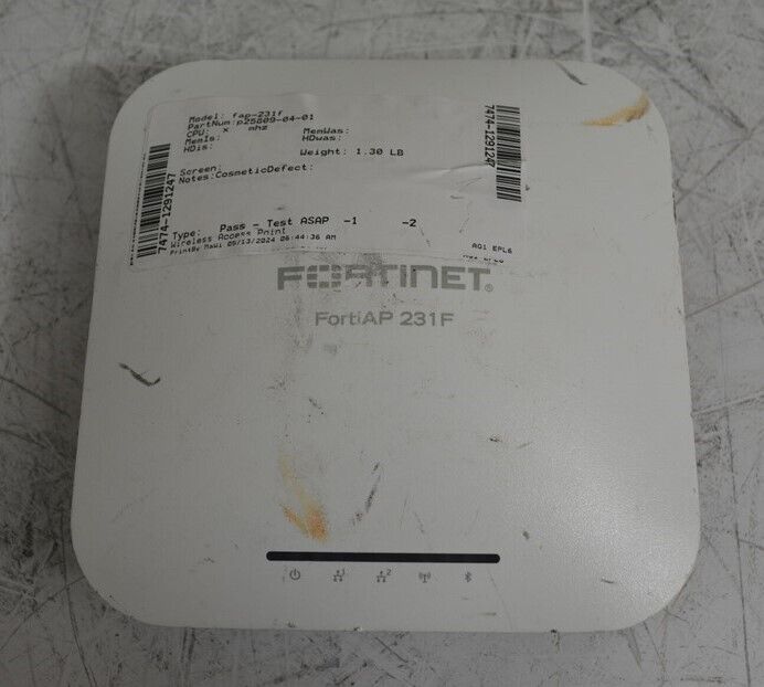 Fortinet FortiAP 231F P25809-04-01 Indoor Wireless Access Point