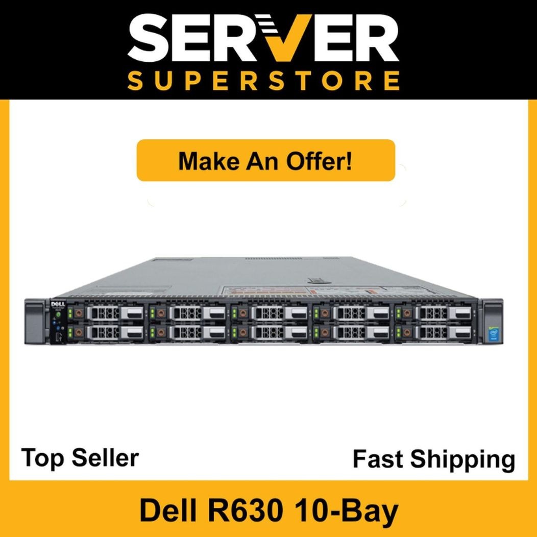 Dell PowerEdge R630 Server 2x E5-2667 V4 = 36 Cores H730 32GB RAM 2x 900GB SAS