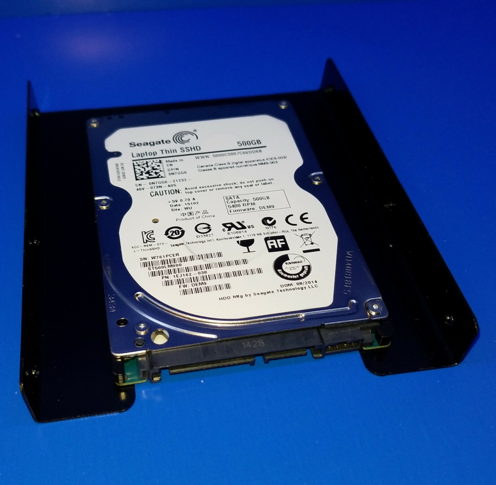 HP Pavilion Slimline S5-1234 - 500GB SSD Hybrid (SSHD) Windows 10 Home 64