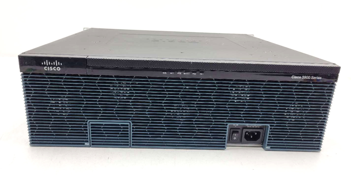 Cisco 3900 Series 3925 Gigabit Ethernet Enterprise Router P/N: 3925 Tested