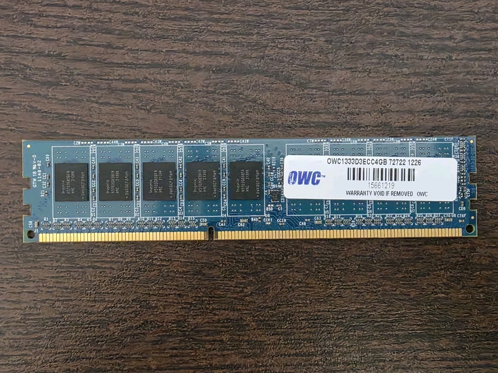 OWC 1333MHz D3ECC 4GB 72722 DDR3 RAM Memory (1 Sticks/4GB Total)