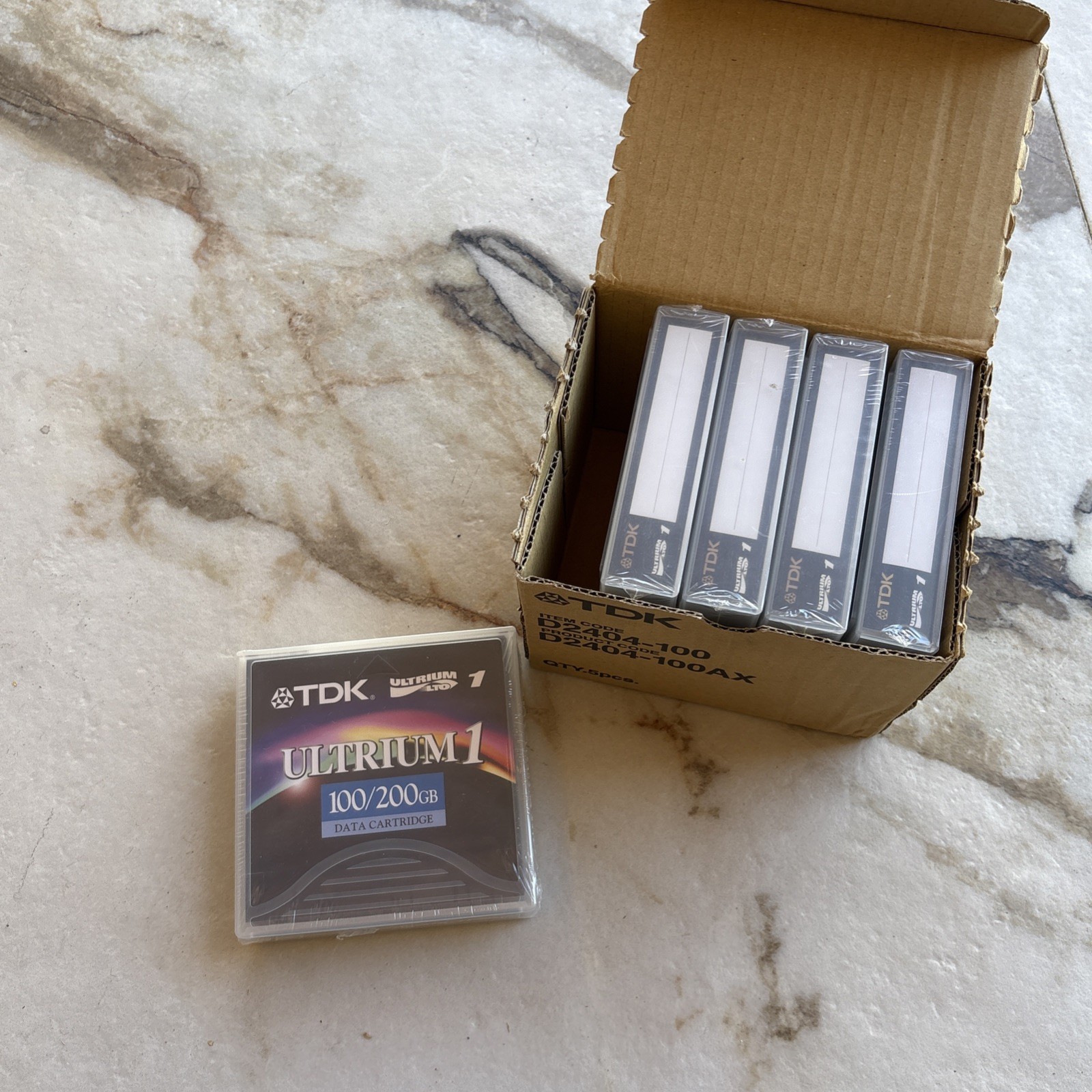 5-Pack TDK LTO Ultrium 1 100/200 GB Data Cartridge - NEW/SEALED