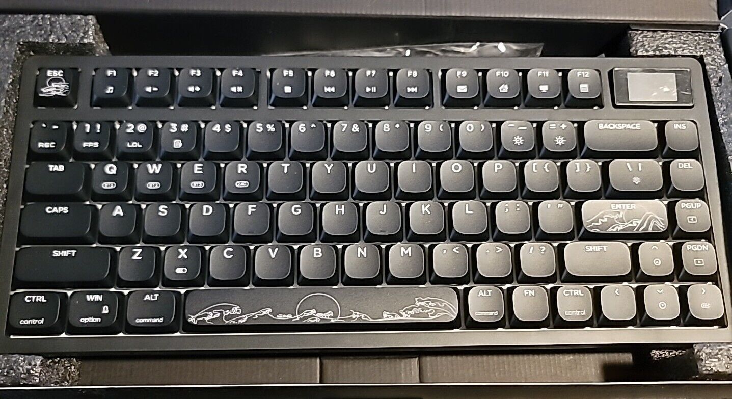 XVX L75 PRO Wireless Mechanical Keyboard Black *Open Box Return*