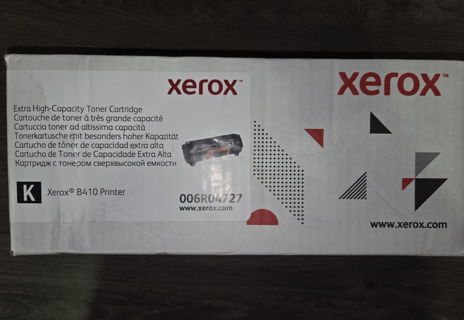 Black Extra High Capacity Toner Cartridge 00R04727 For Xerox B410 B415 Printer