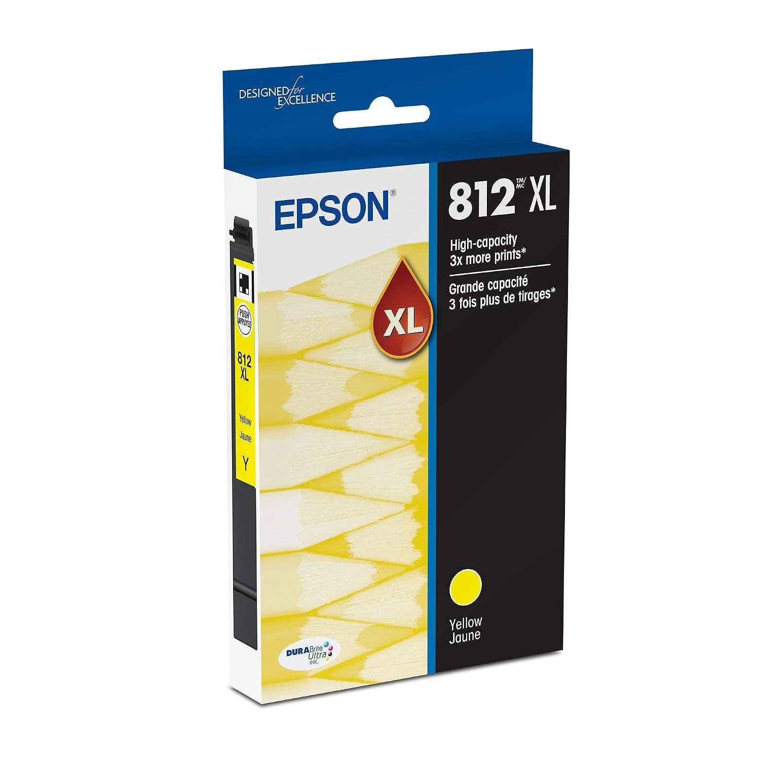 Epson DURABrite Ultra High Capacity Yellow Ink Cartridge XL T812XL420-S