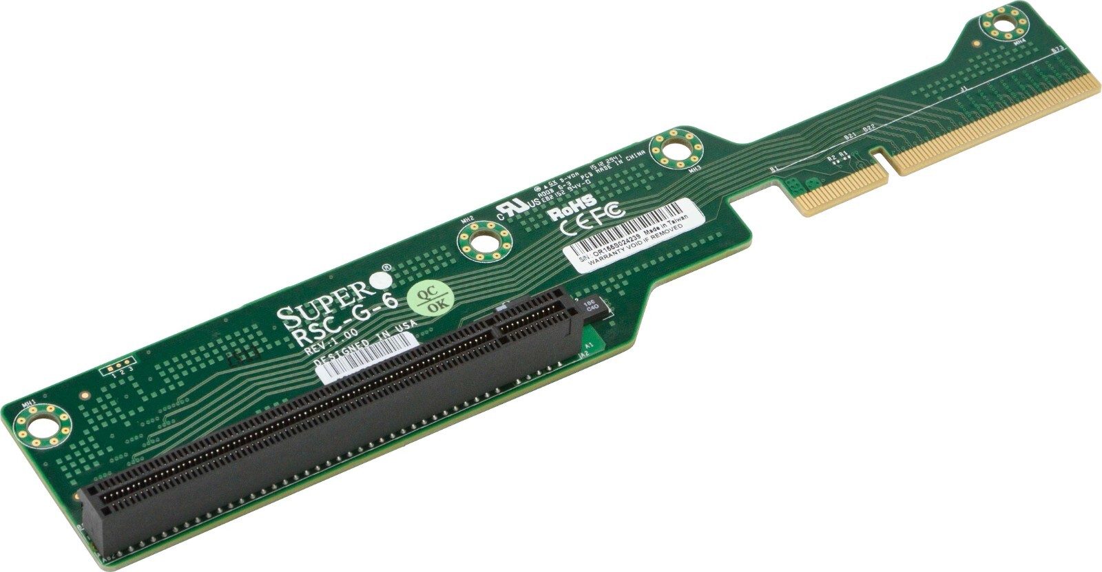 Supermicro RSC-G-6 Riser Card NEW, IN STOCK, 5 Year Warranty