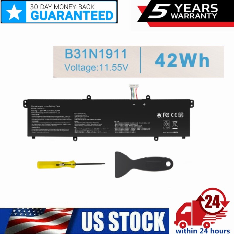 B31N1911 C31N1911 Battery For ASUS VivoBook Flip 14 TM420IA TP470EA TP470EZ 42Wh