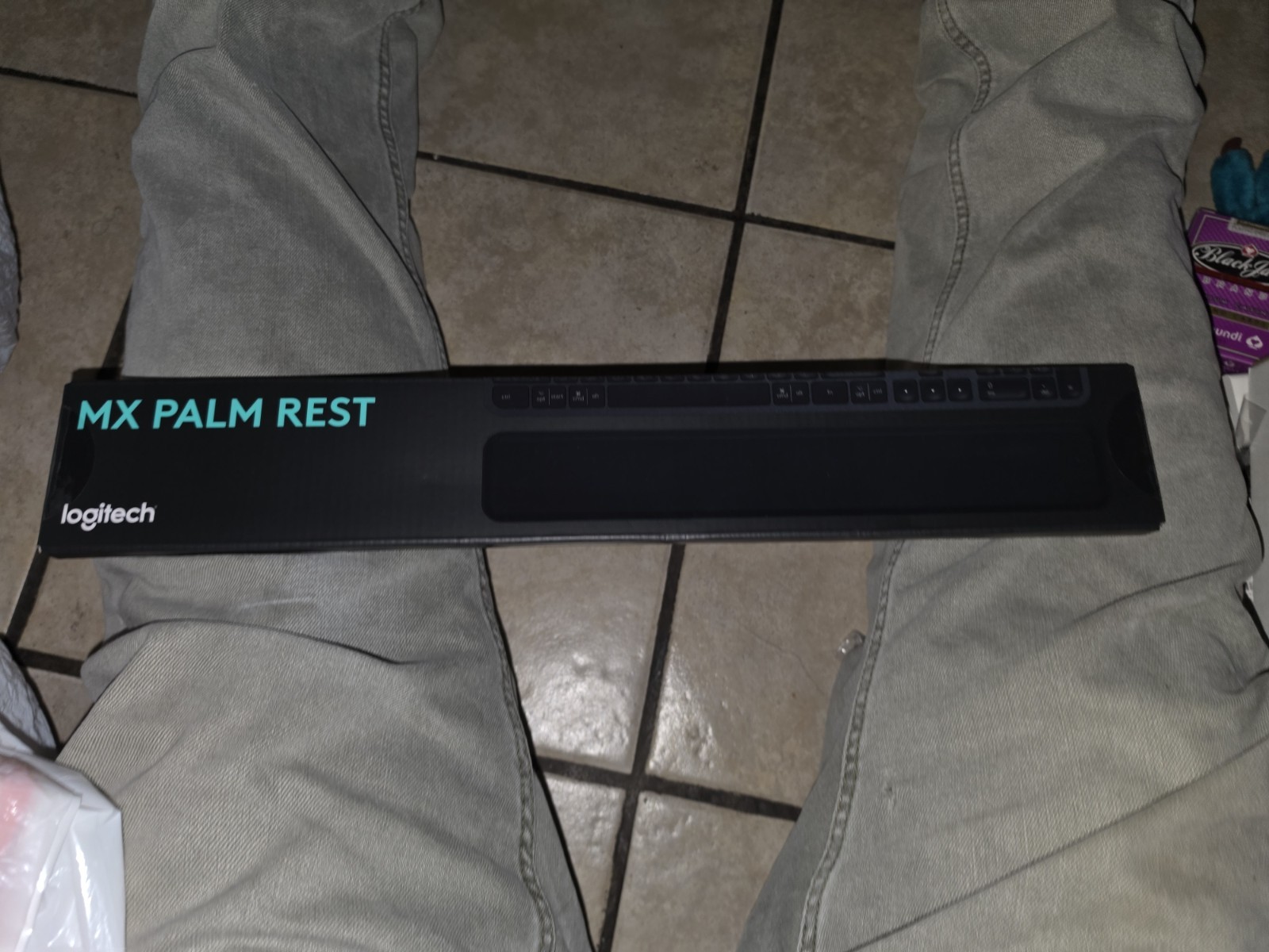 Logitech MX Palm Rest - Keyboard Wrist Rest & Support of Comfortable Typing