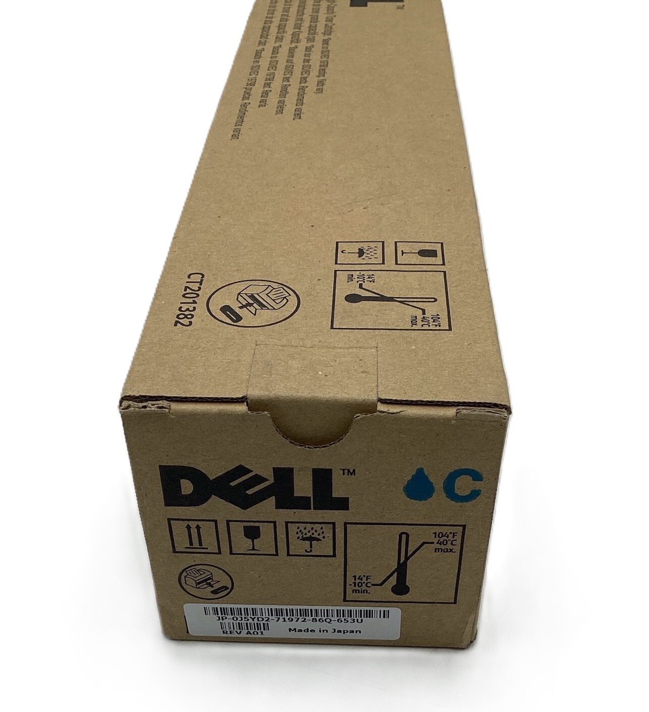 NEW OPEN BOX - GENUINE DELL J5YD2 HIGH-YIELD CYAN TONER FOR 7130CDN SERIES