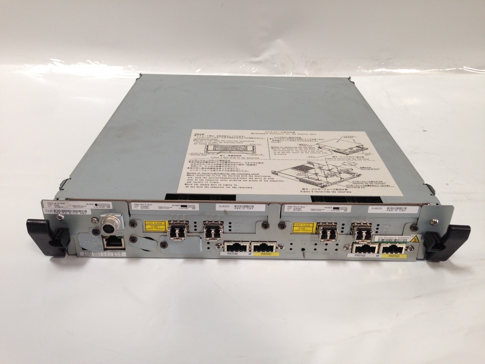 Hitachi 3274922-A F2JH 4GBs Fibre Controller AMS1000 4GB cache W/ 4 850nm SFP's