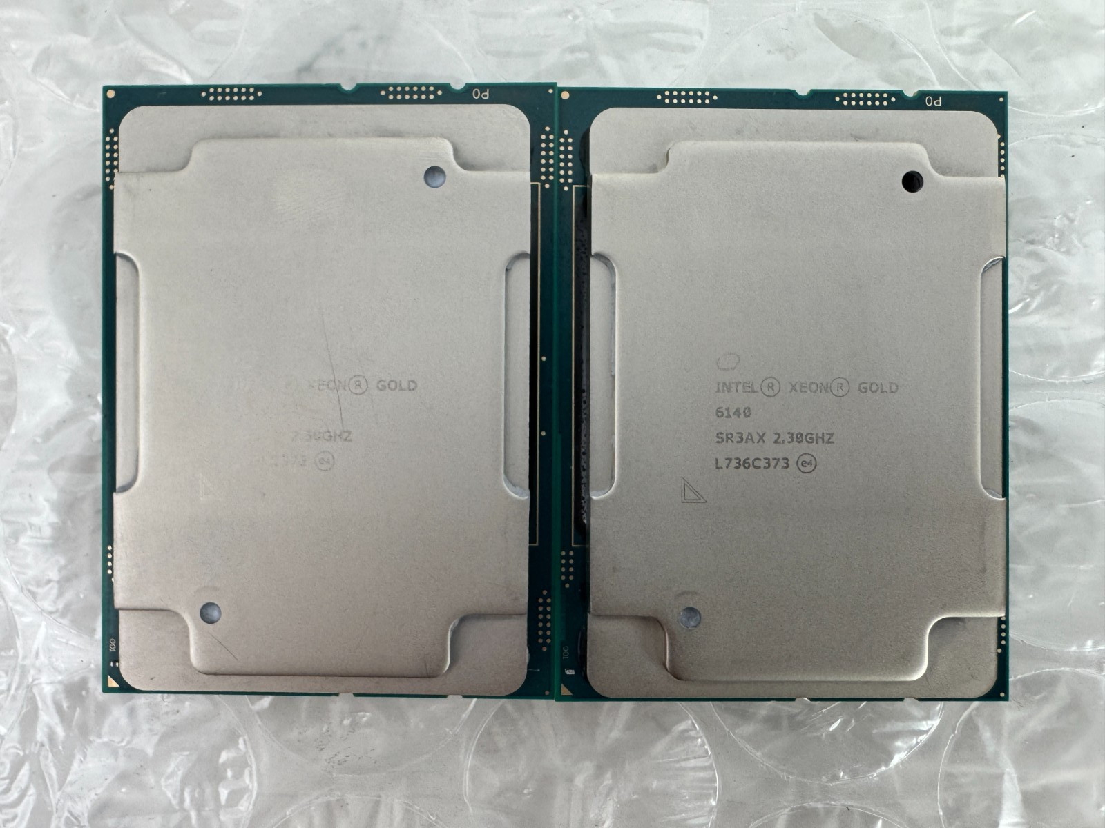 Lot 2 Intel Xeon Gold 6140 2.30Ghz 18-Core LGA3647 CPU Processor SR3AX