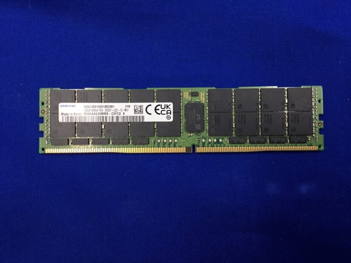 M386AAG40MMB-CVF SAMSUNG 128GB (1X128GB) 4DRX4 PC4-2933Y MEMORY