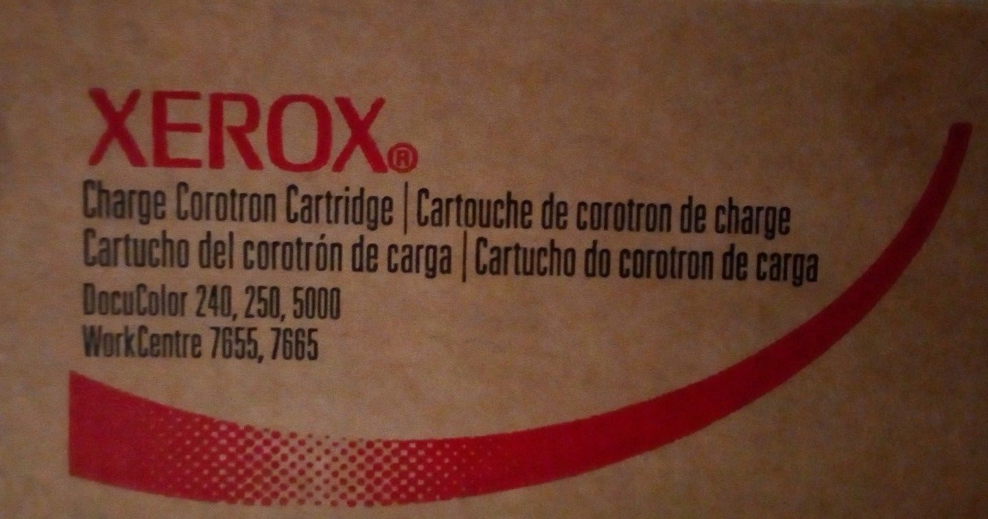 1 Xerox Charge Corotron Cartridge Ref: 013R00604 Docucolor  NEW OEM