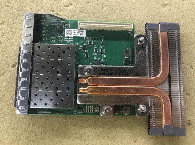 68M95 Dell / Intel X710 Quad Port 4X 10GB SFP+ Network Daughter Card 068M95