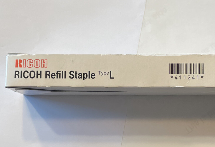 RICOH GENUINE 411241 TYPE L STAPLE REFILLS 81R-AM