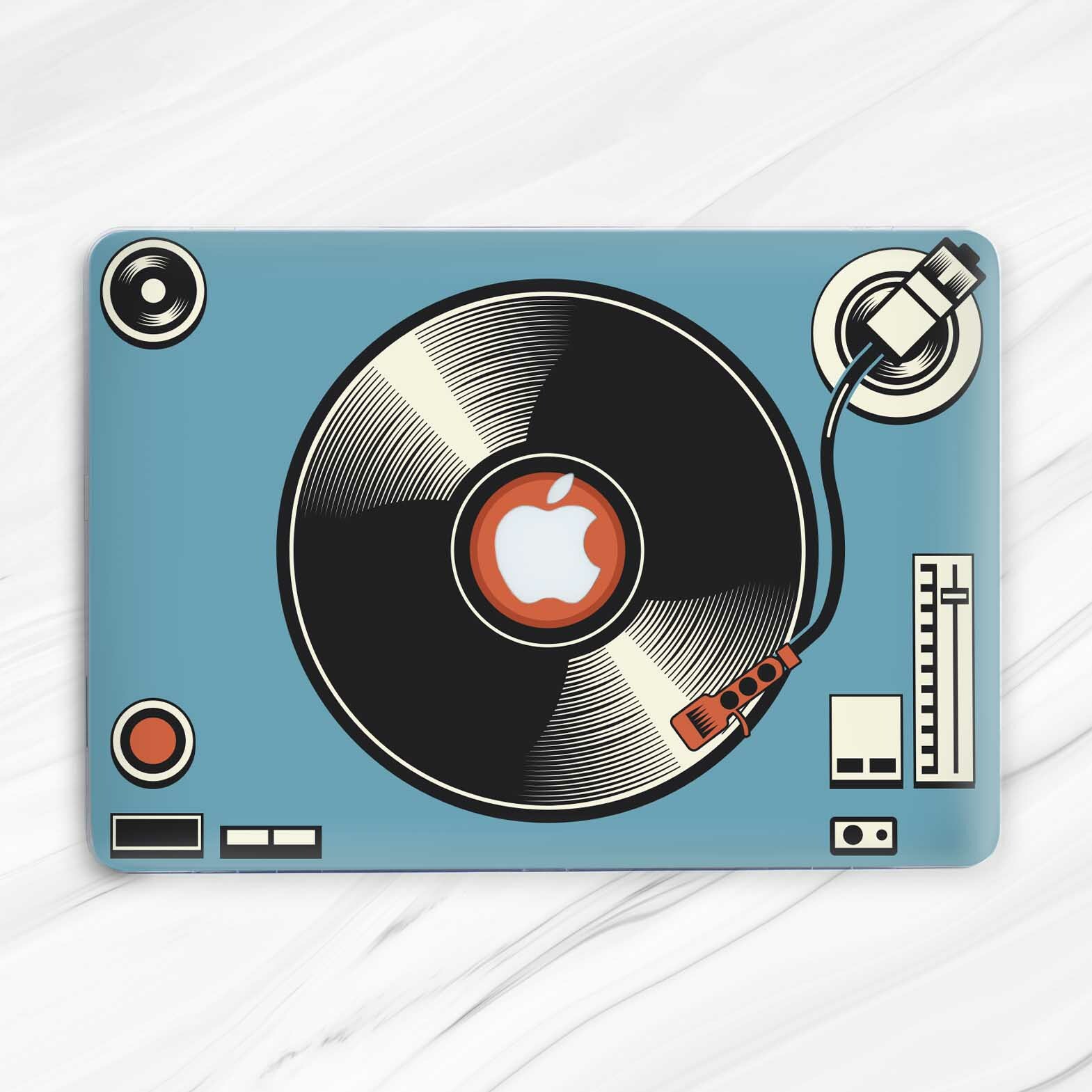 Vinyl Record Player Retro Music Cute Hard Case For Macbook Air 13 Pro 16 13 151