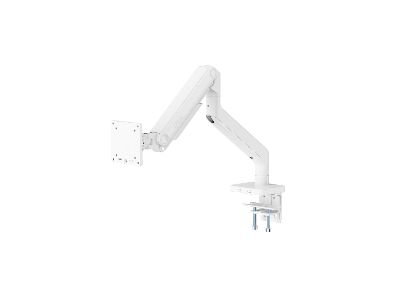 MSI MAG MT201W - Premium Heavy Duty Single Monitor Stand Arm, Supports 17-49"