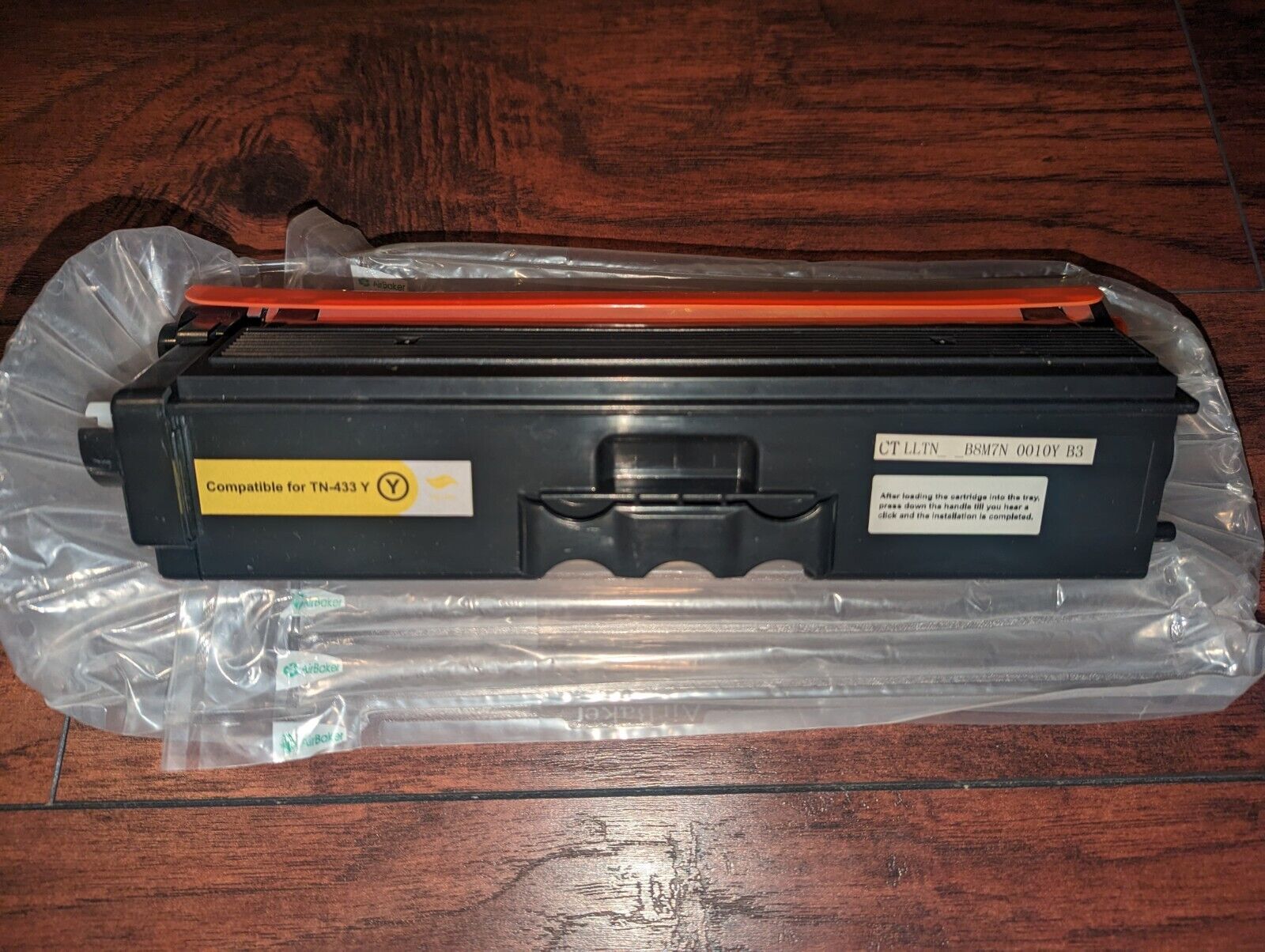 Brother TN433Y Original Toner Cartridge - Yellow - Open Box - US Seller