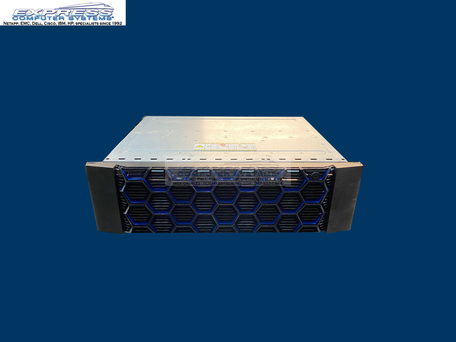 EMC Unity D3123F DAE w/15x D3-VS07-4000 4TB 7.2K 12G SAS Unity 300 400 500 600
