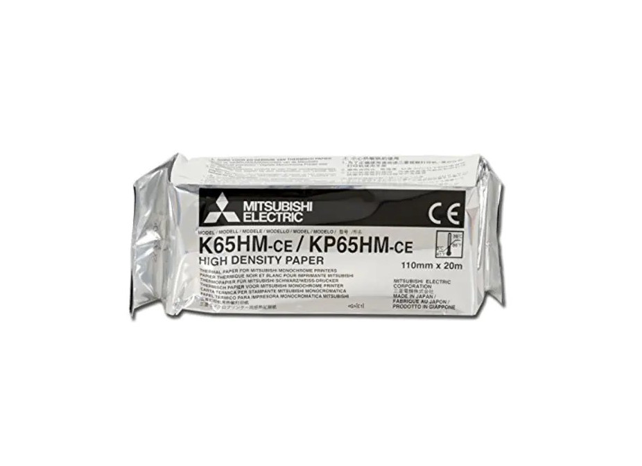 Mitsubishi K65HM-CE High Density Paper, 110 x 20m