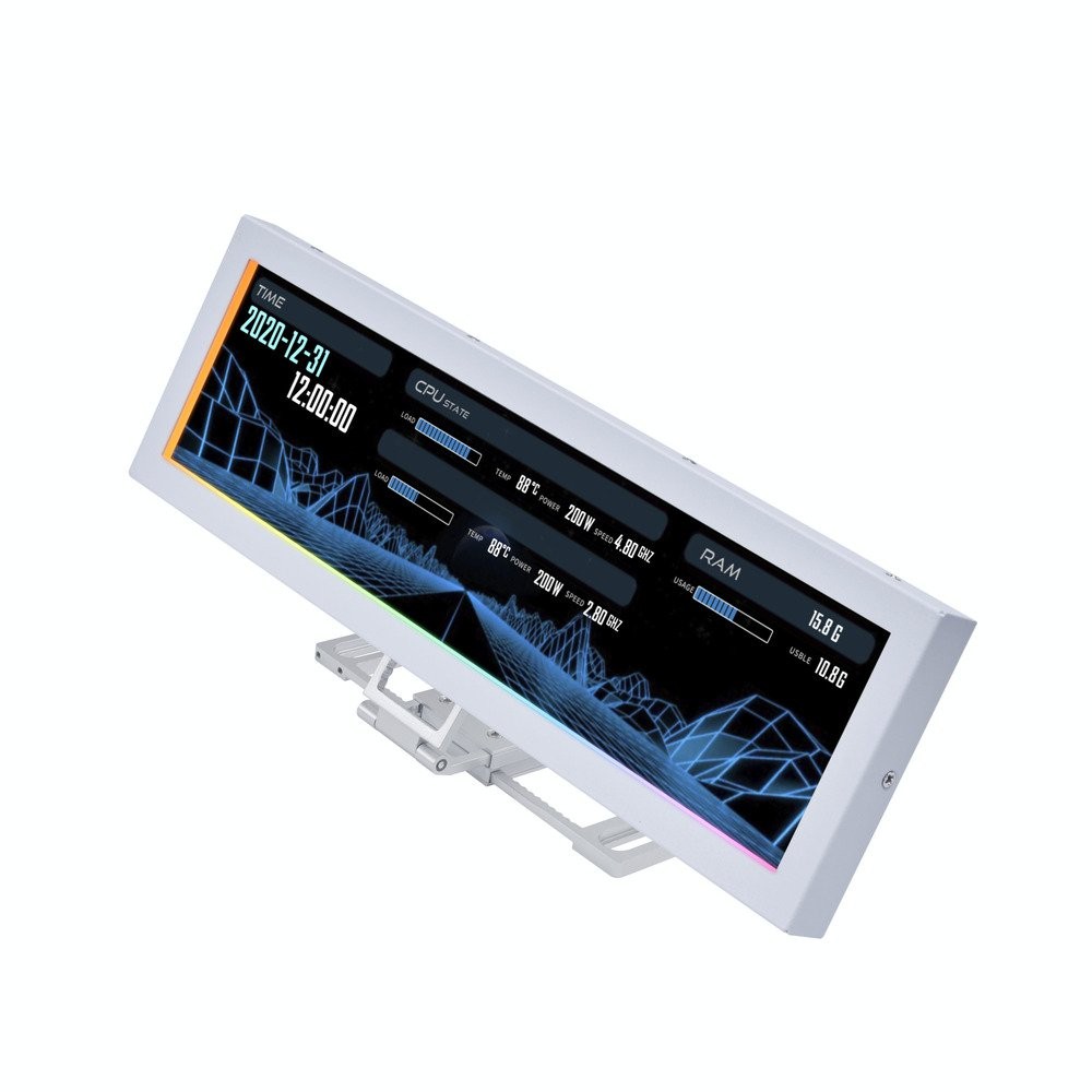 Lian Li SM088W 8.8" Universal Screen for PC Dynamic Screen Control Adjustable