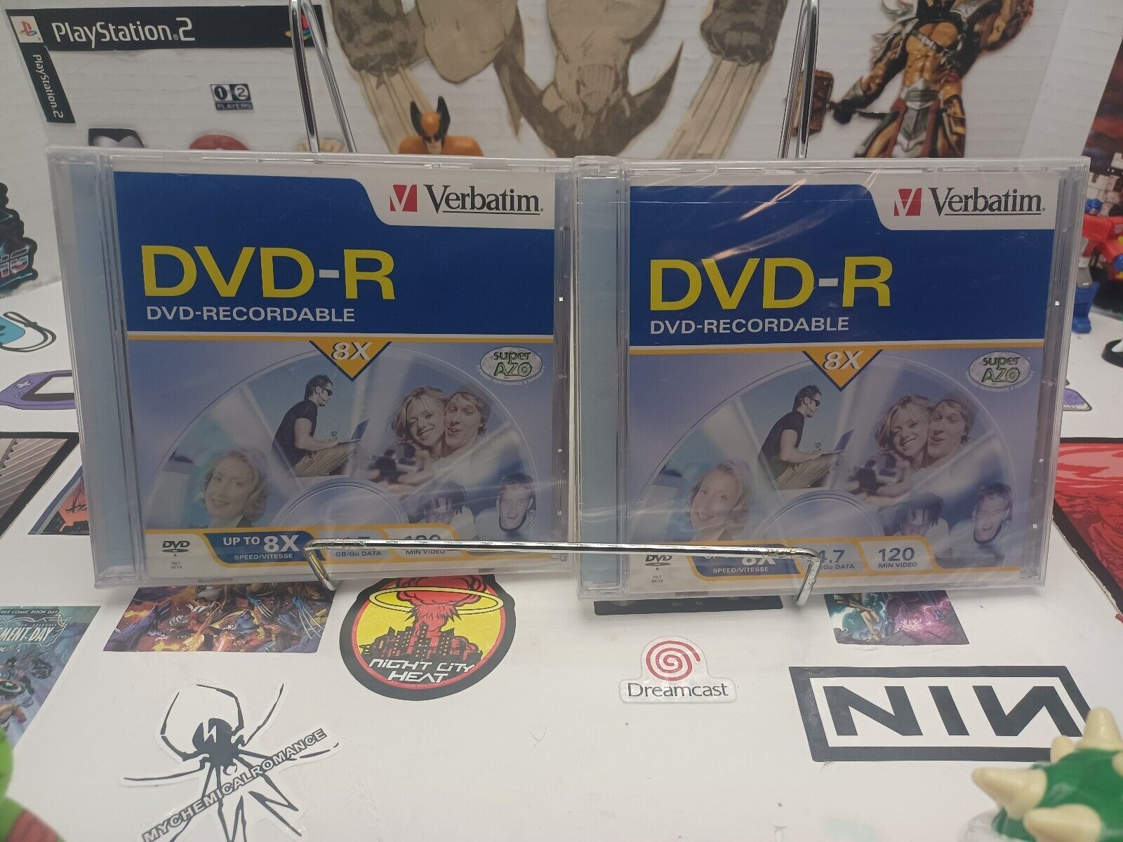 Verbatim DVD-R 8X Recordable DVD 2PACK **SEALED**