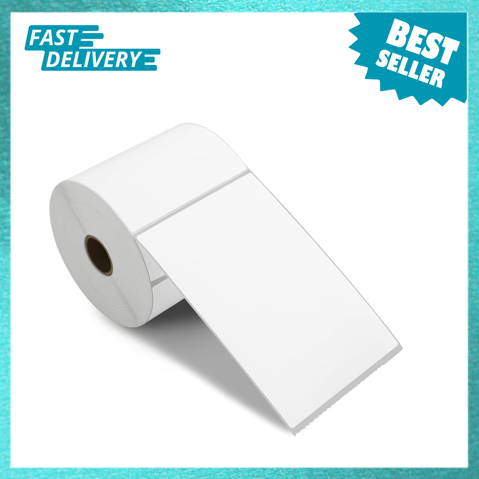 4x6 Direct Thermal Shipping Labels Roll 450 Labels Per Roll for FedEx DHL Postal