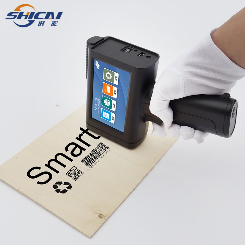Inkjet Handheld Coder 12.7mm Date Code Expiry Batch for Kraft Board