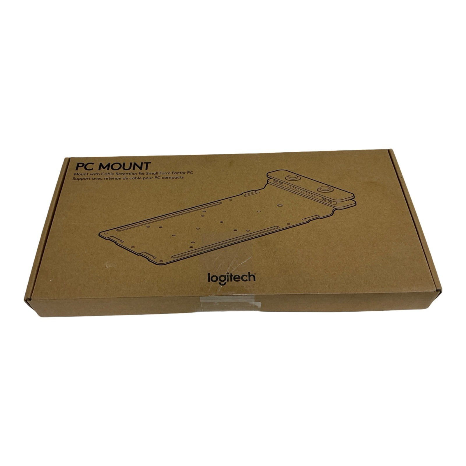 Logitech PC Mount with Cable Retention for Small Form Factor PC 952-000097 NEW