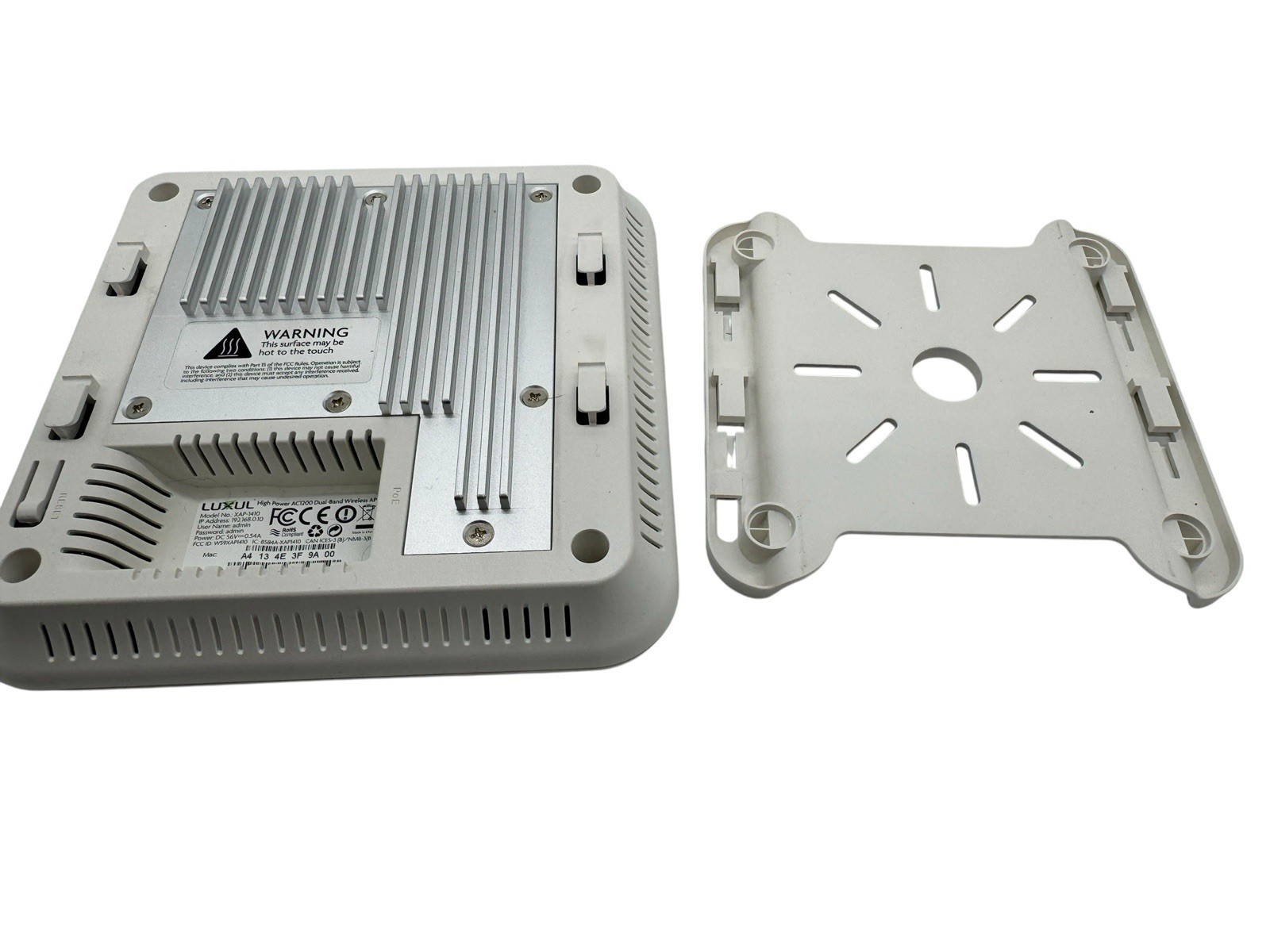 Luxul XAP1410 High Power AC1900 DualBand Wireless AP Access Point  Back  G2U