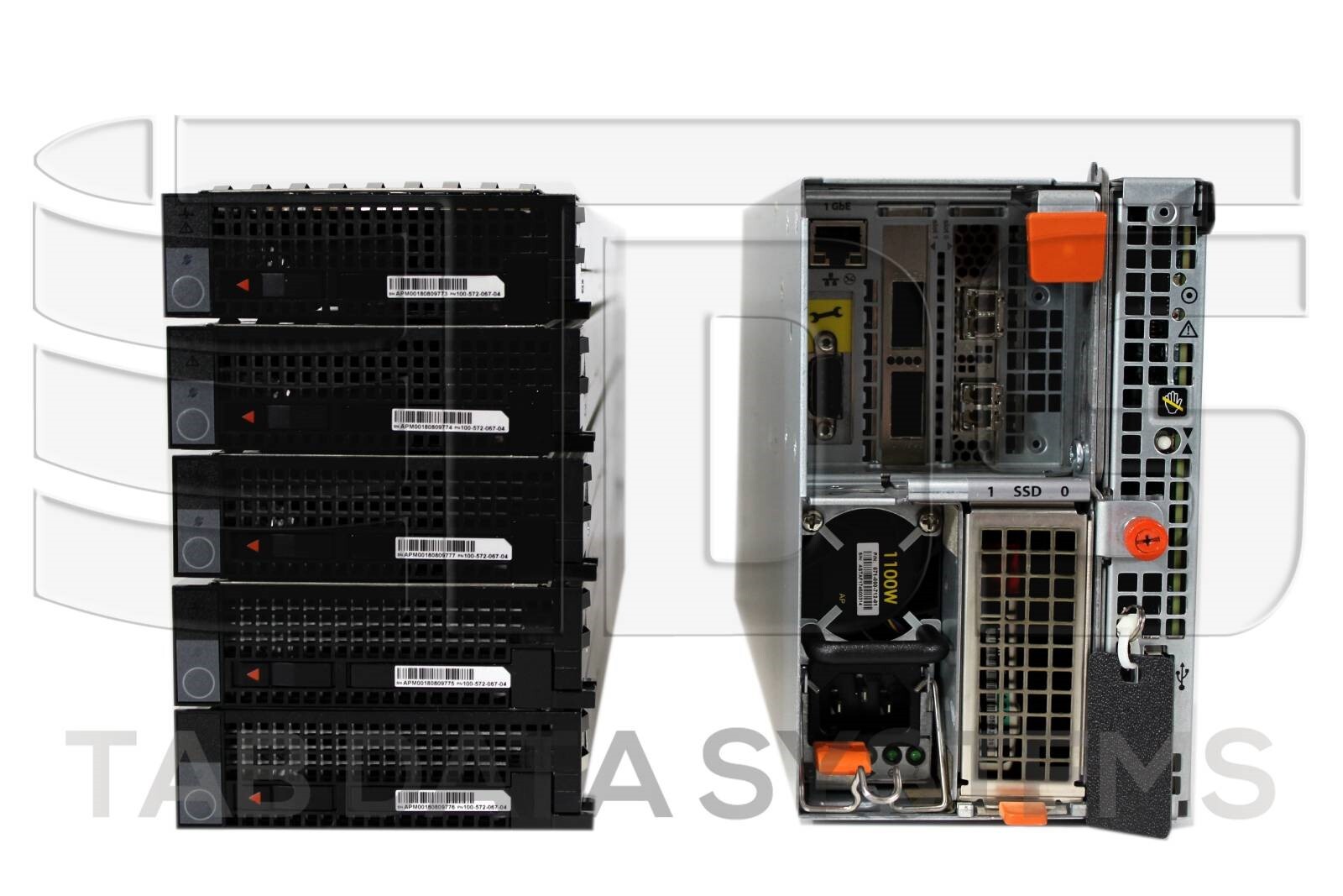 EMC Isilon H400 IH400-12T-3.2T Node w/ 15x 12TB SATA HDD, 1x 3.2TB SAS SSD