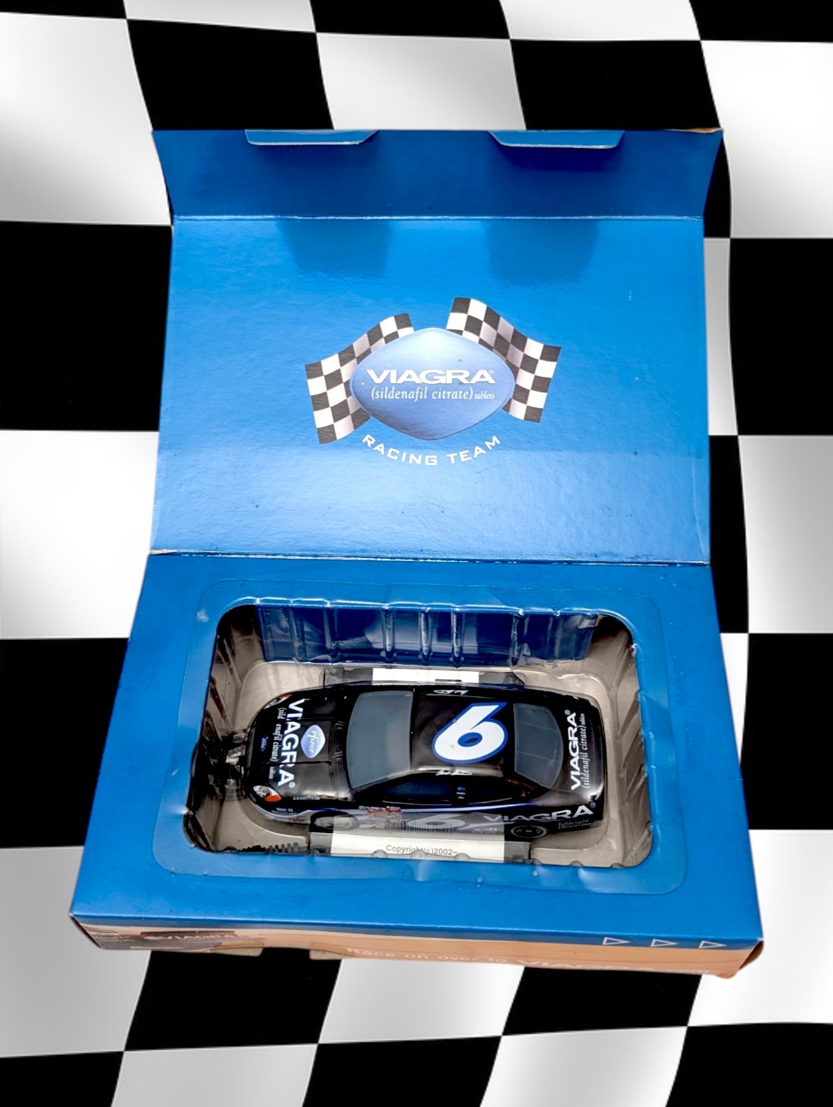 VIAGRA RACING TEAM Race Car Personal Computer Mouse #6 NASCAR Mark Martin