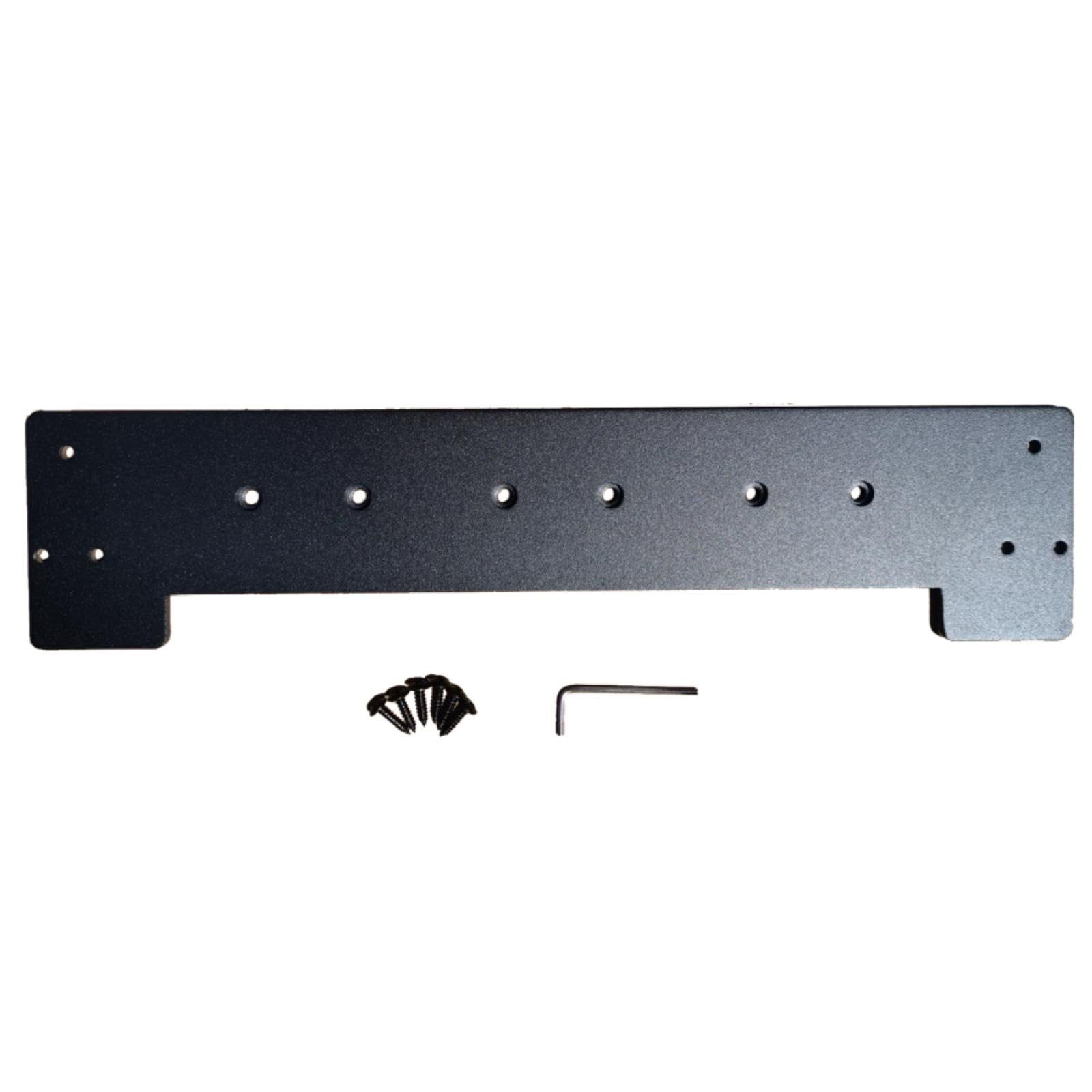 Meza Mount Flight Simulator Desk Bracket for 16 inch× 2.1 inch, Black