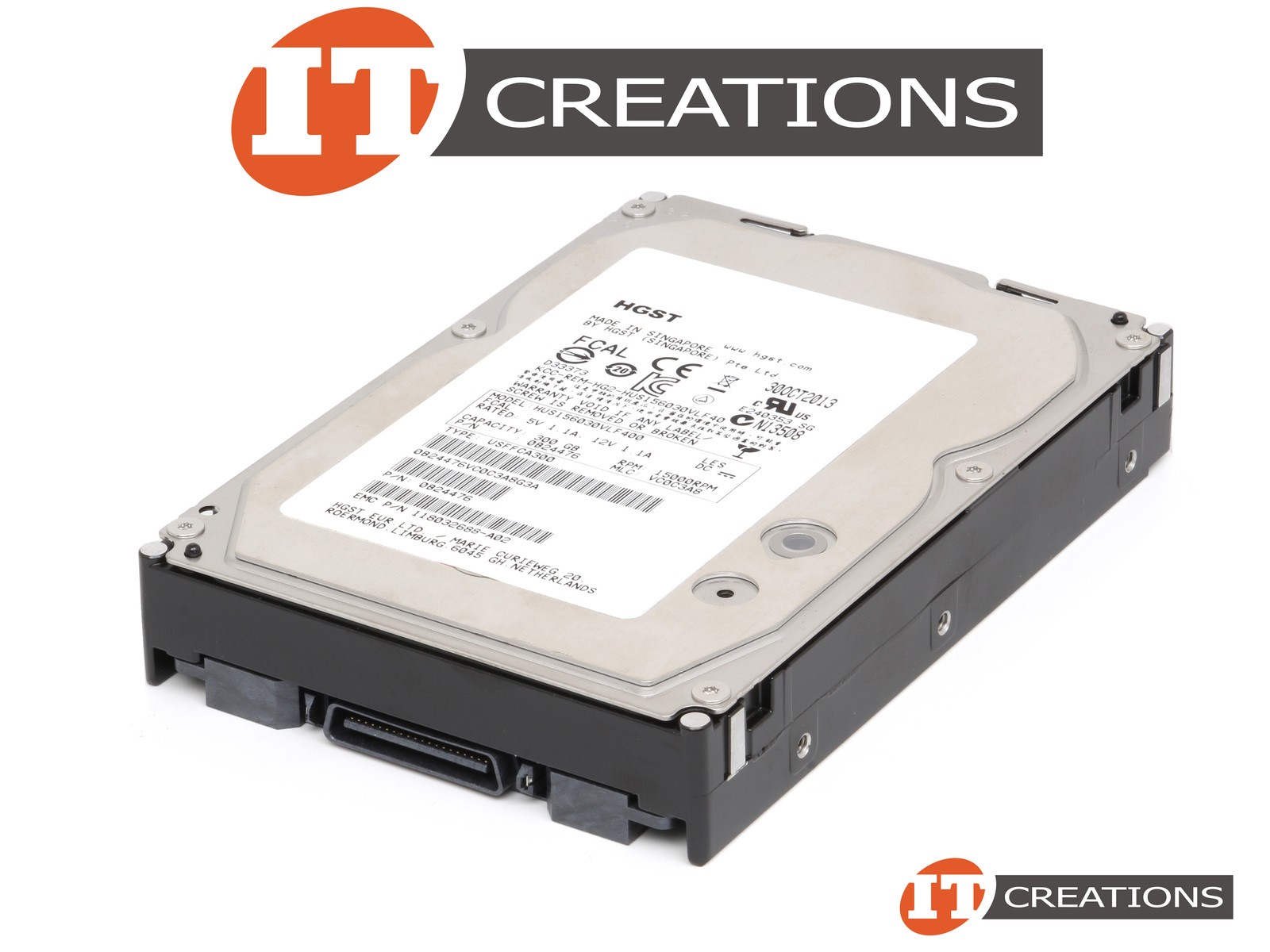 EMC / HITACHI GLOBAL 300GB 15K RPM FIBRE 118032688-A02