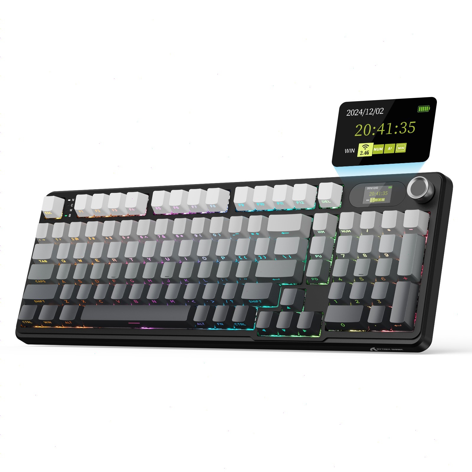 ATTACK SHARK X98 Pro Wireless Mechanical Keyboard Tri-Mode BT5.0/2.4G/USB-C RGB