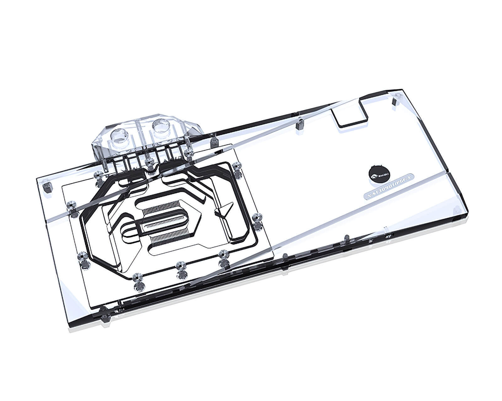 Bykski Full Coverage GPU Water Block and Backplate for Zotac RTX 3090Ti 24G6X...