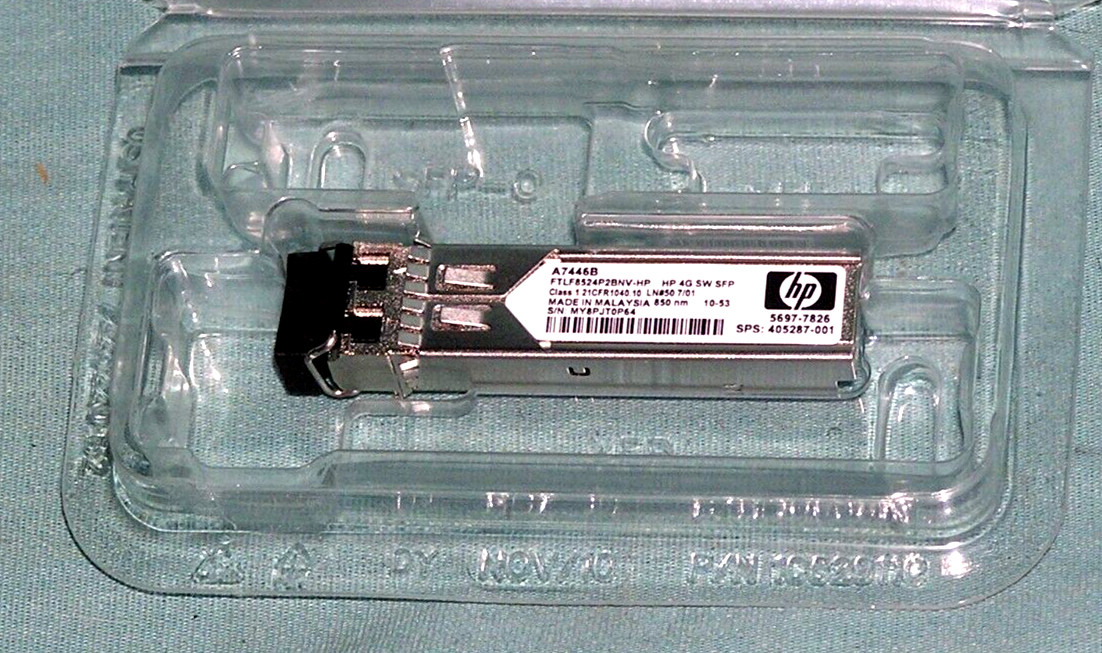 HP Fiber Optic Transceiver Module 4G SW SFP