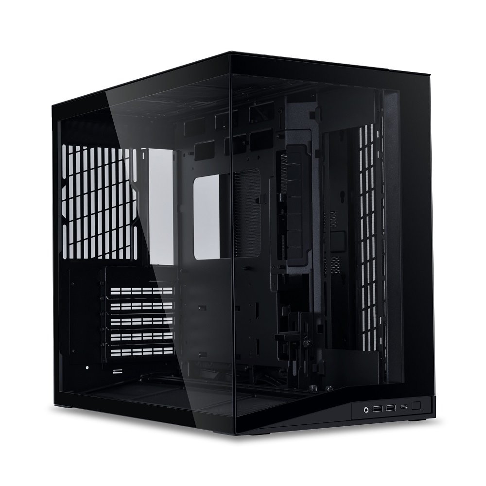 LIAN LI O11D MINI V2 O11DMIV2X Compact ATX Mid-Tower Airflow Computer Case Black