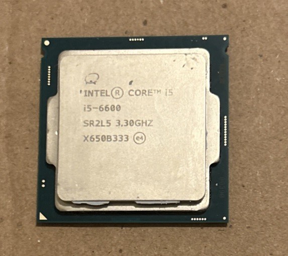 Intel Core i5-6600 3.30GHz 4-Core Processor CPU SR2L5