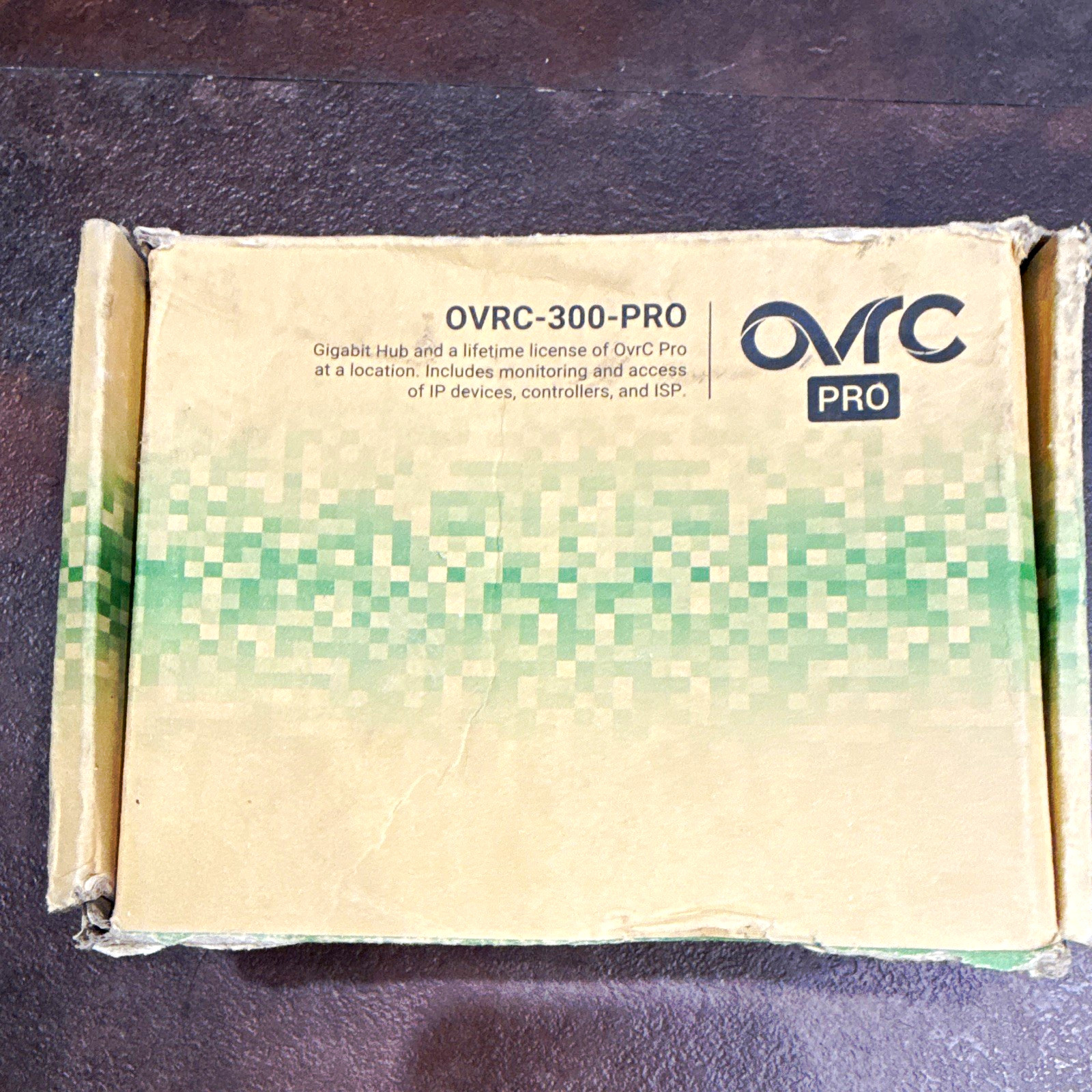 OVRC OVRC-300-PRO Gigabit Hub, Fully Managed 8 LAN 1 WAN RJ-45 Ethernet