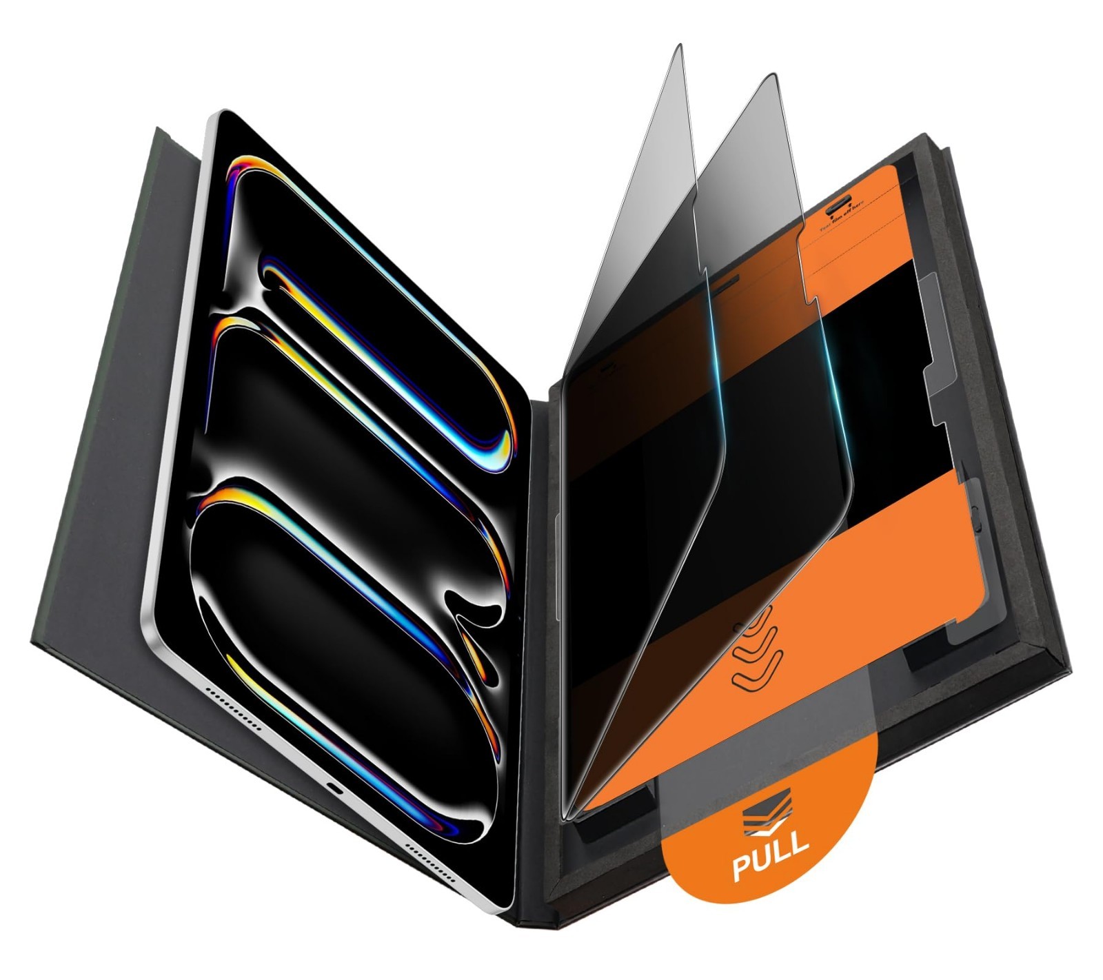 2 Pack Privacy Screen Protector for iPad Pro 13" M5 M4 - Anti-Glare, HD Clarity